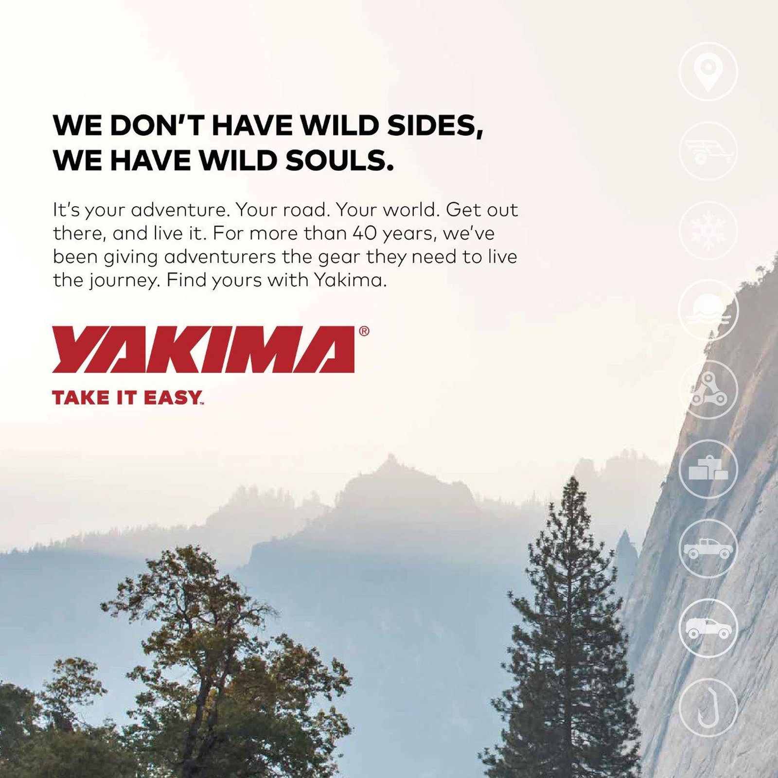 Yakima StraightShot with Powder Coated Finish Type and Steel Construction, Black
