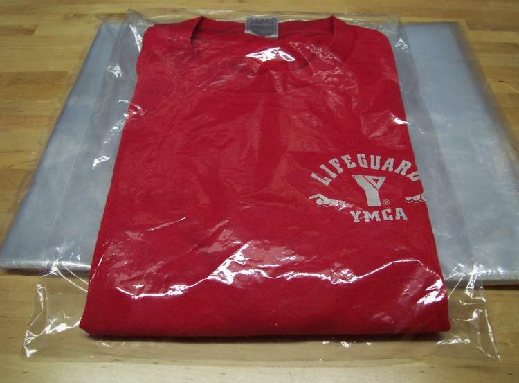12 x 15 Clear Poly T Shirt Plastic Bags 2″ Flap 10 25 50 100 200 300 Packaging