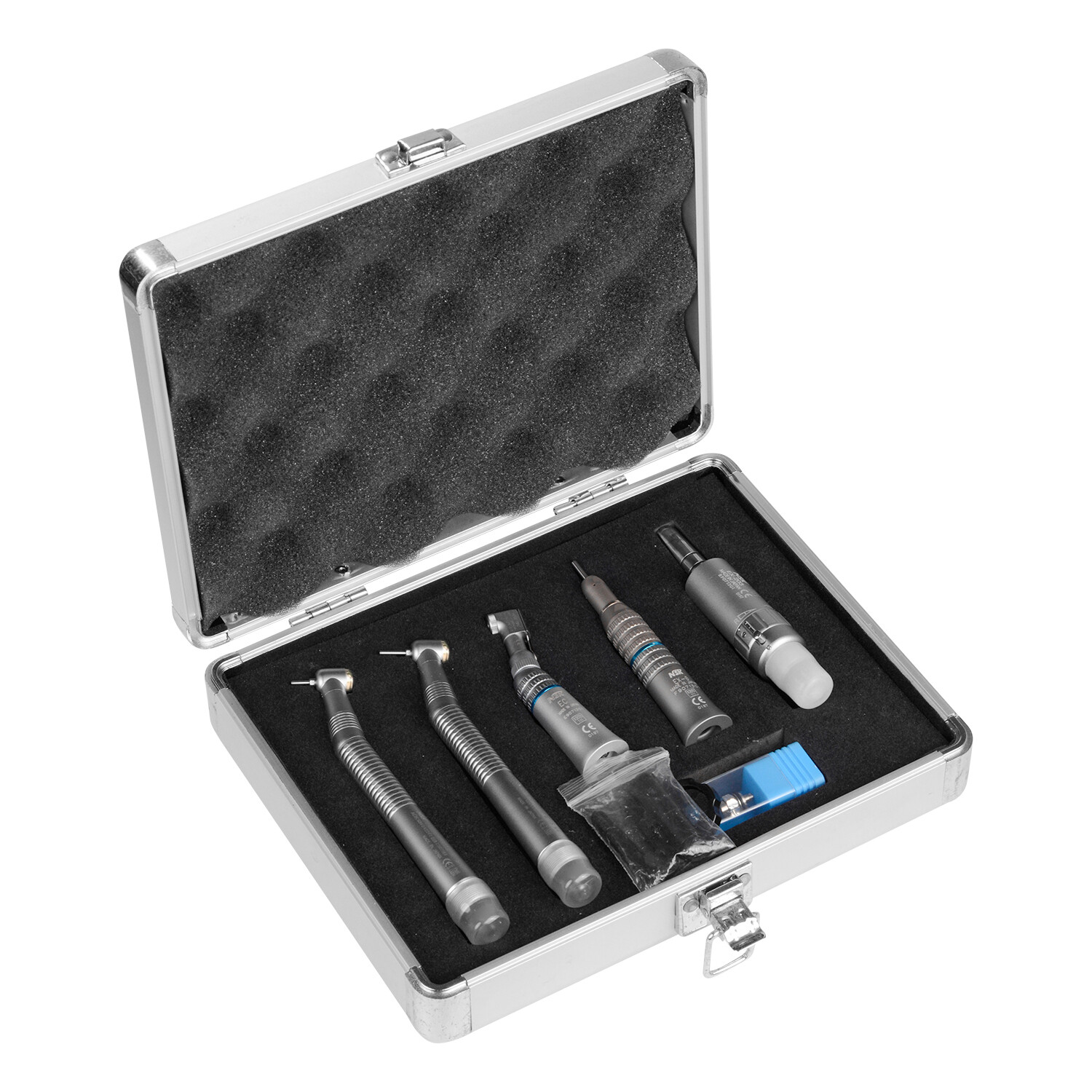 Dental Push Button High Speed & Low Speed Handpiece Nsk Type 2H Aluminum Case