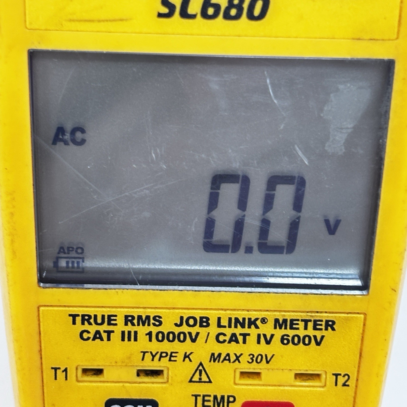 Fieldpiece SC680 HVAC Clamp Meter True RMS Multimeter Tested No Leads Included