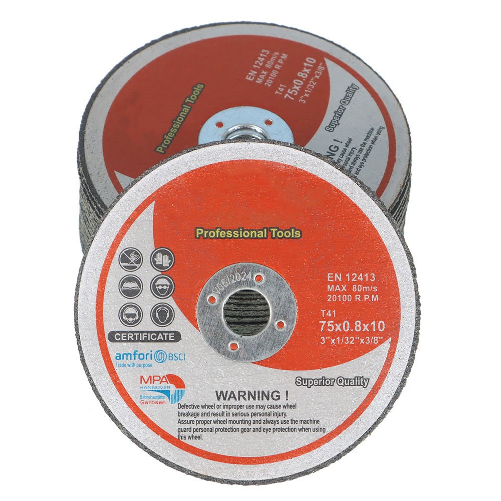 25 Pack 3″ x 1/32″ x 3/8″ Metal & Stainless Steel Cut Off Wheels For Grind Wheel