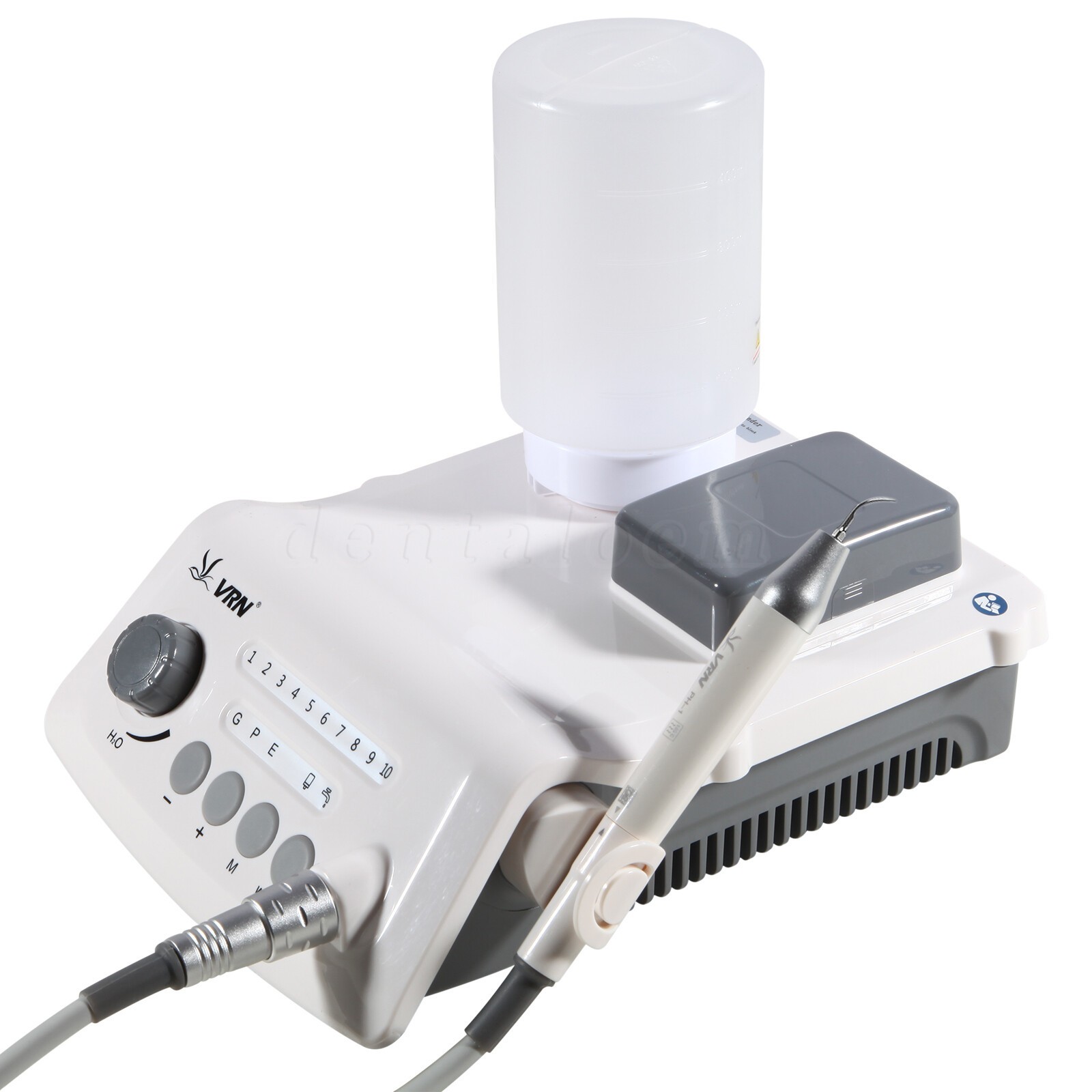 Dental Ultrasonic Piezo Scaler With LED Handpiece Tips VRN Auto Water Supply po