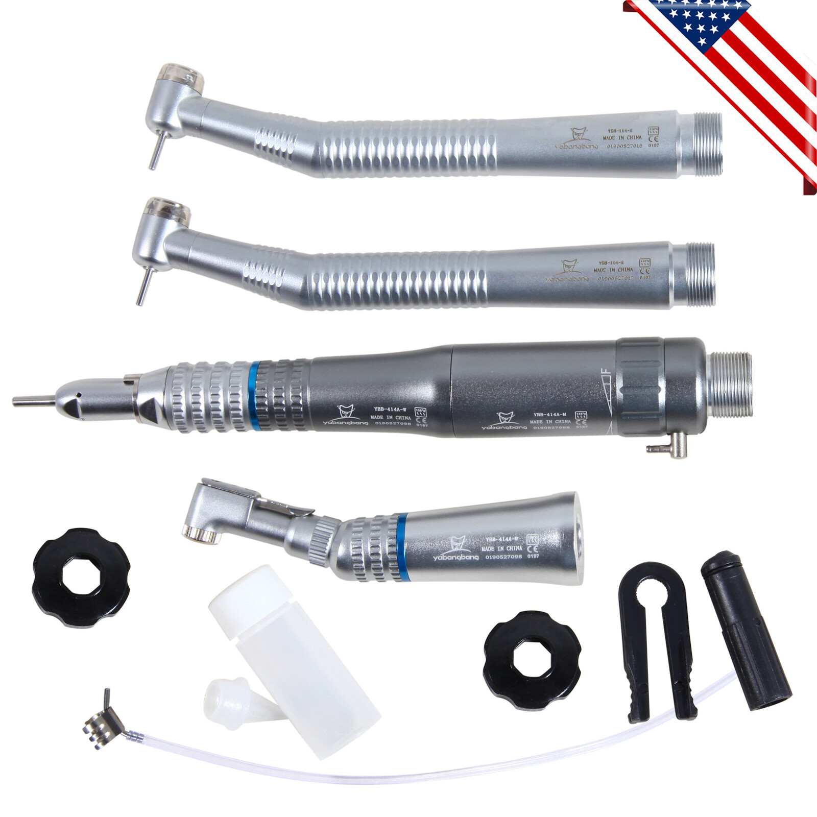 NSK Style Dental High & Low Speed Handpiece Kit Air Turbine 2 Hole st