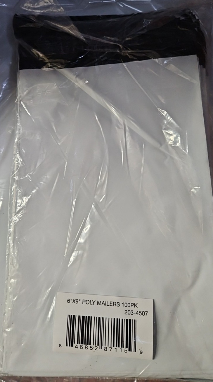 Poly Mailers Shipping Bags Envelopes 6×9 100 count es171
