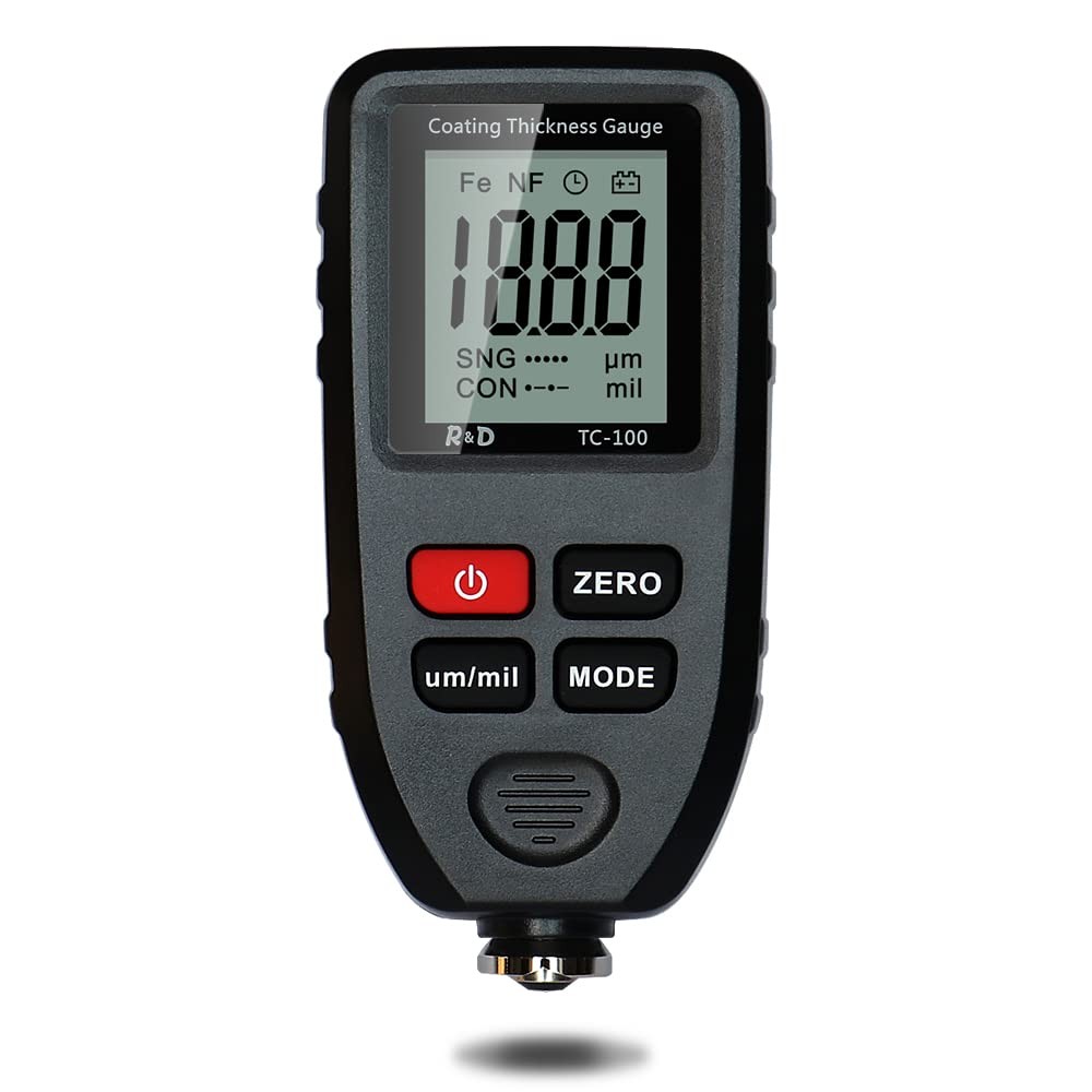 Car Coating Thickness Meter for Used Buyers, Paint Mil Grey