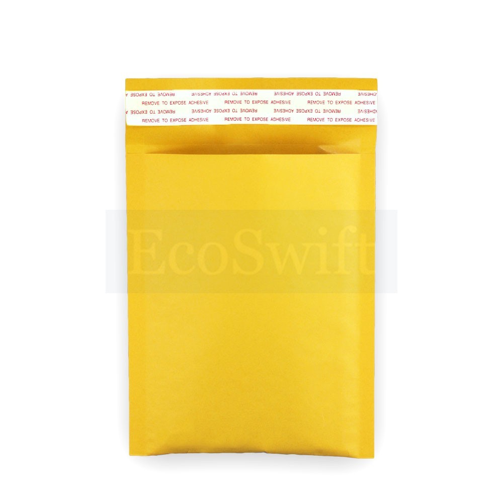 100 #00 5×10 ECOSWIFT KRAFT BUBBLE MAILERS PADDED ENVELOPES #00