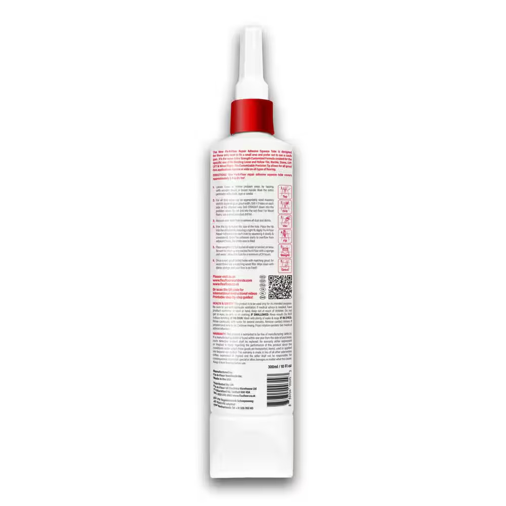 Squeeze Tube 10.1 Oz. Lb. Floor Patch Underlayment for Patching/Repair of Loose