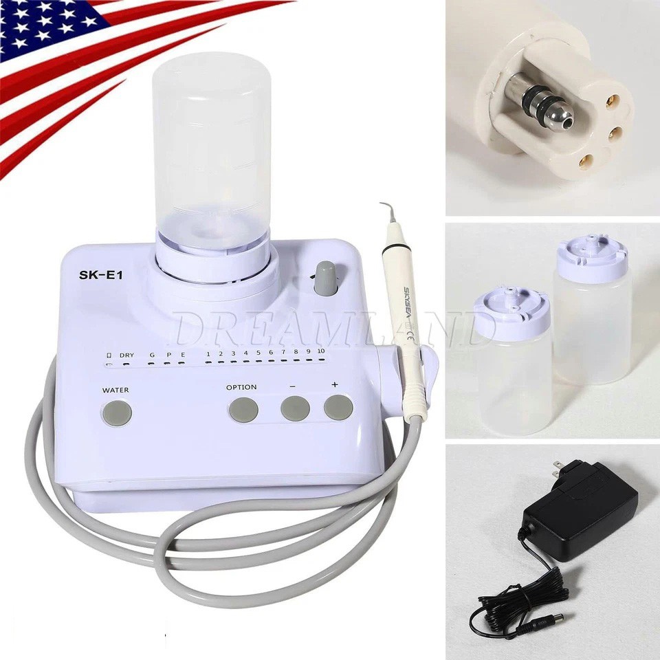 For Cavitron Dental Portable Ultrasonic Piezo Scaler 2*Bottles fit EMS Handpiece