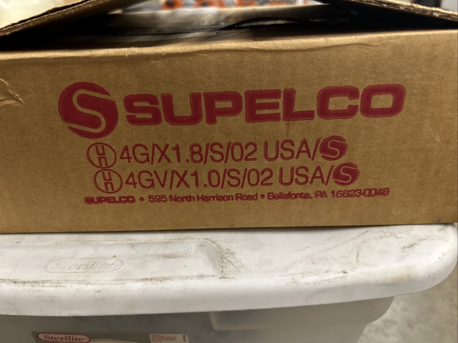 Supelco GC Column, Glasss Packed, 0.80% , Theed, 80/100, Carbopack C, 1M X 2mm