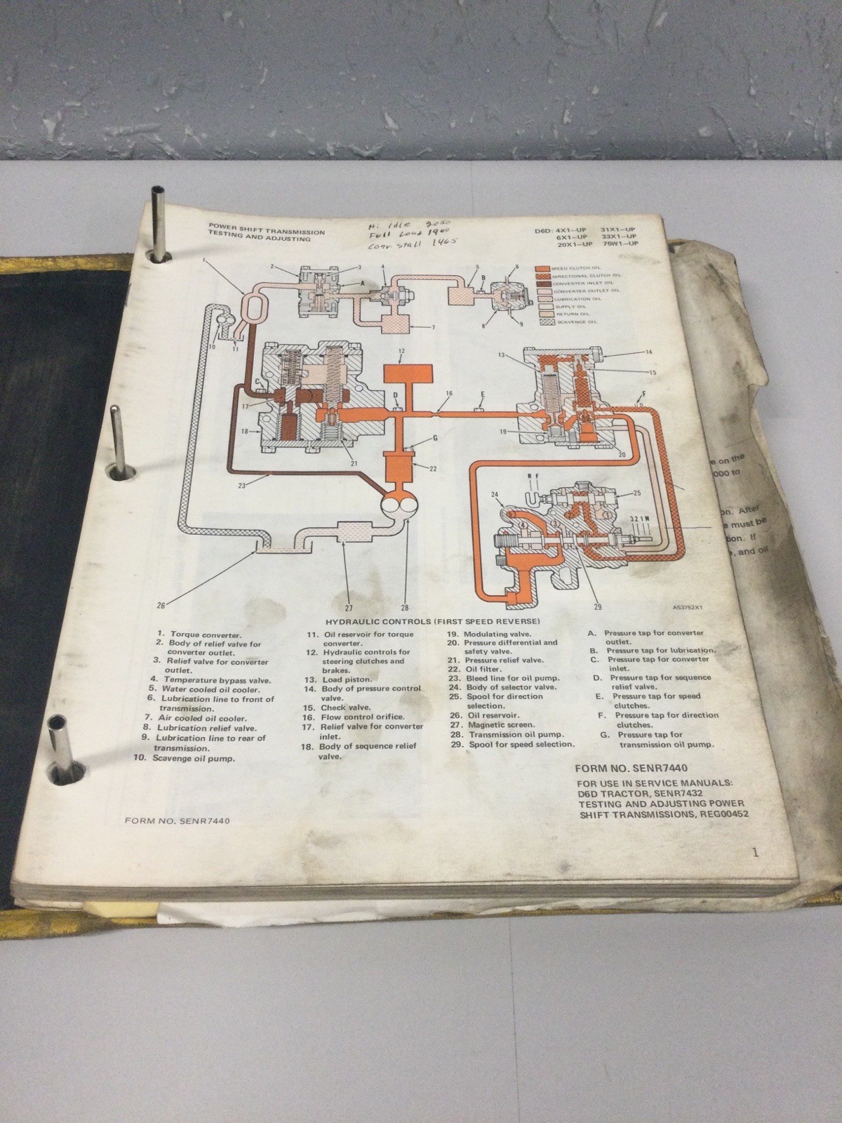 CAT CATERPILLAR D6D TRACTOR SHOP REPAIR SERVICE MANUAL 3X 4X 6X 19X 20X 30X 31X
