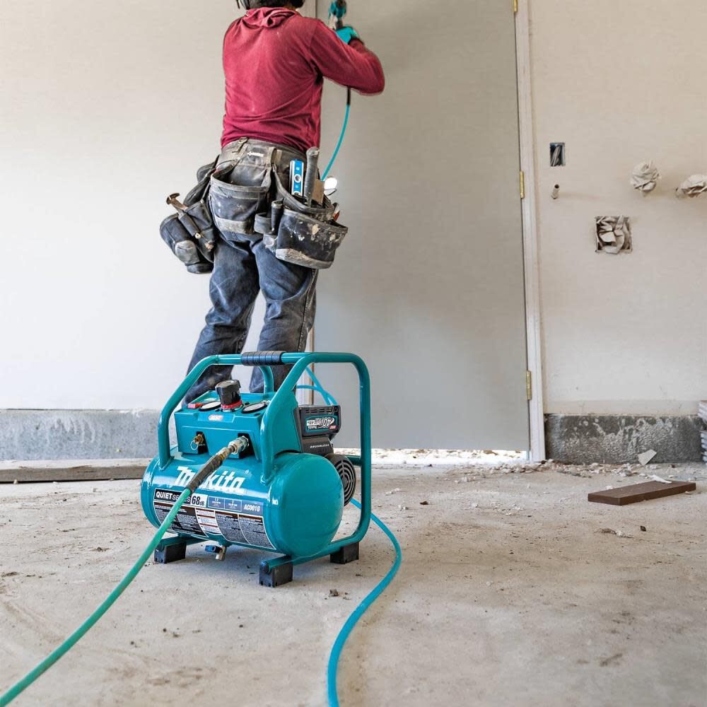 Makita 40V Max Xgt Brushless Cordless 2 Gallon Quiet Series Compressor Kit