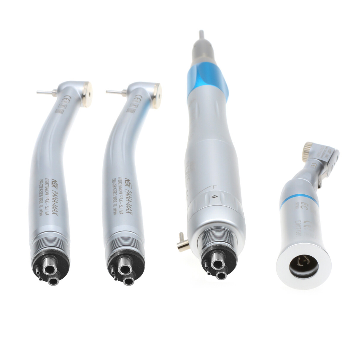 NSK Type Dental PANA MAX PUSH High Speed Handpiece+Low Speed EX203C+AL-BOX 4H CE