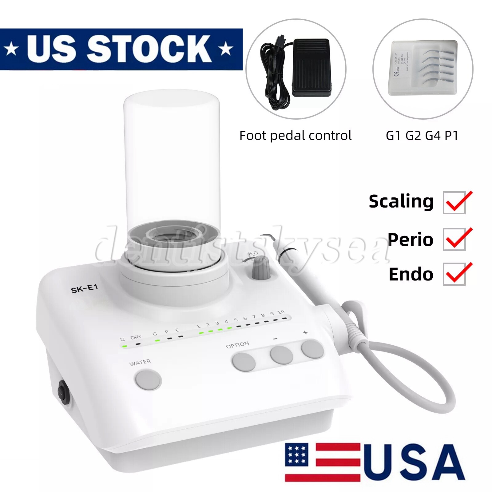 Ultrasonic Piezo Scaler Handpiece Bottles Fit EMS Cavitron Woodpecker Dental