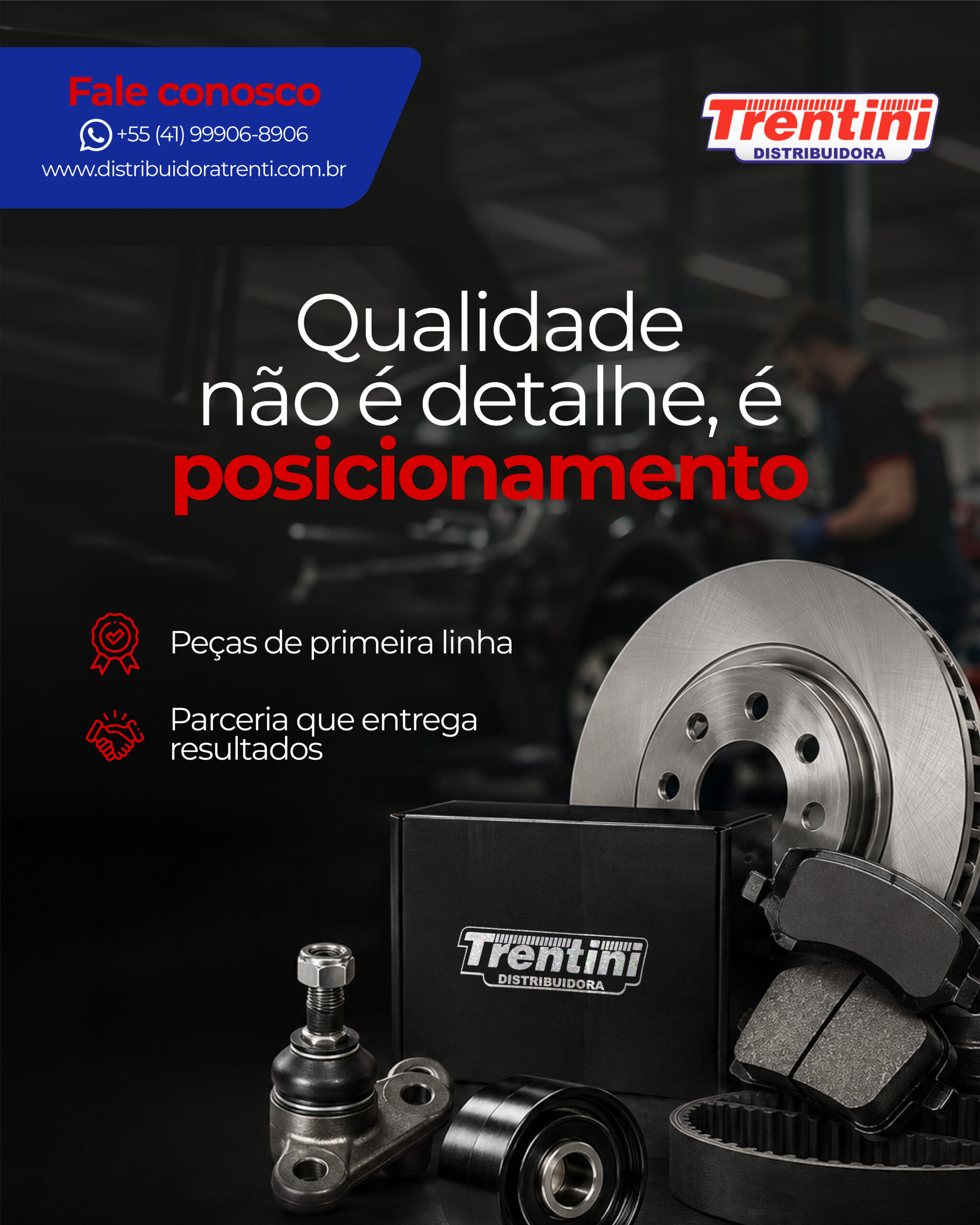 Qualidade não é detalhe, é posicionamento
